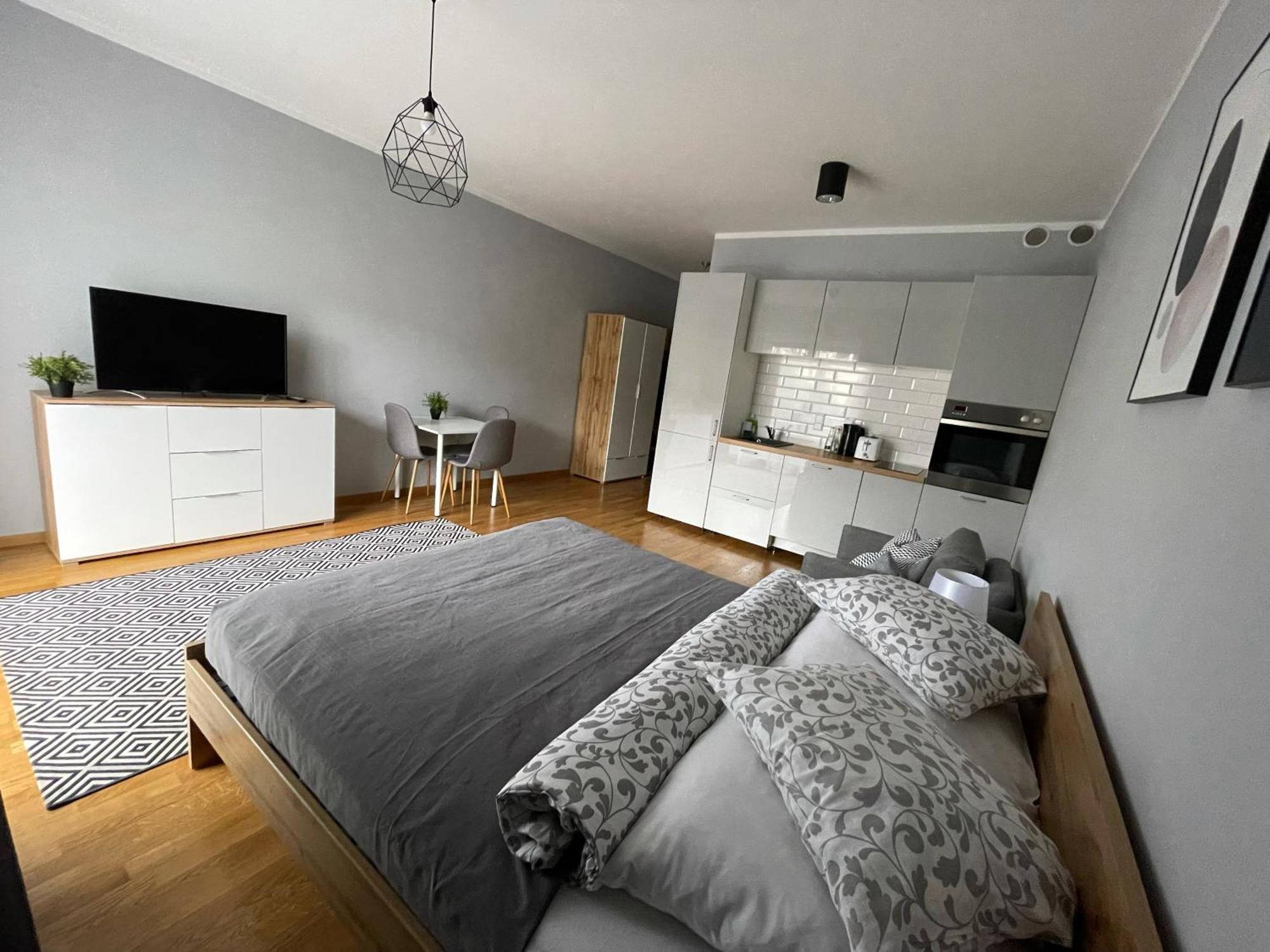 Apartamenty Tespis - Francuska Atal Park II Katowice Buitenkant foto